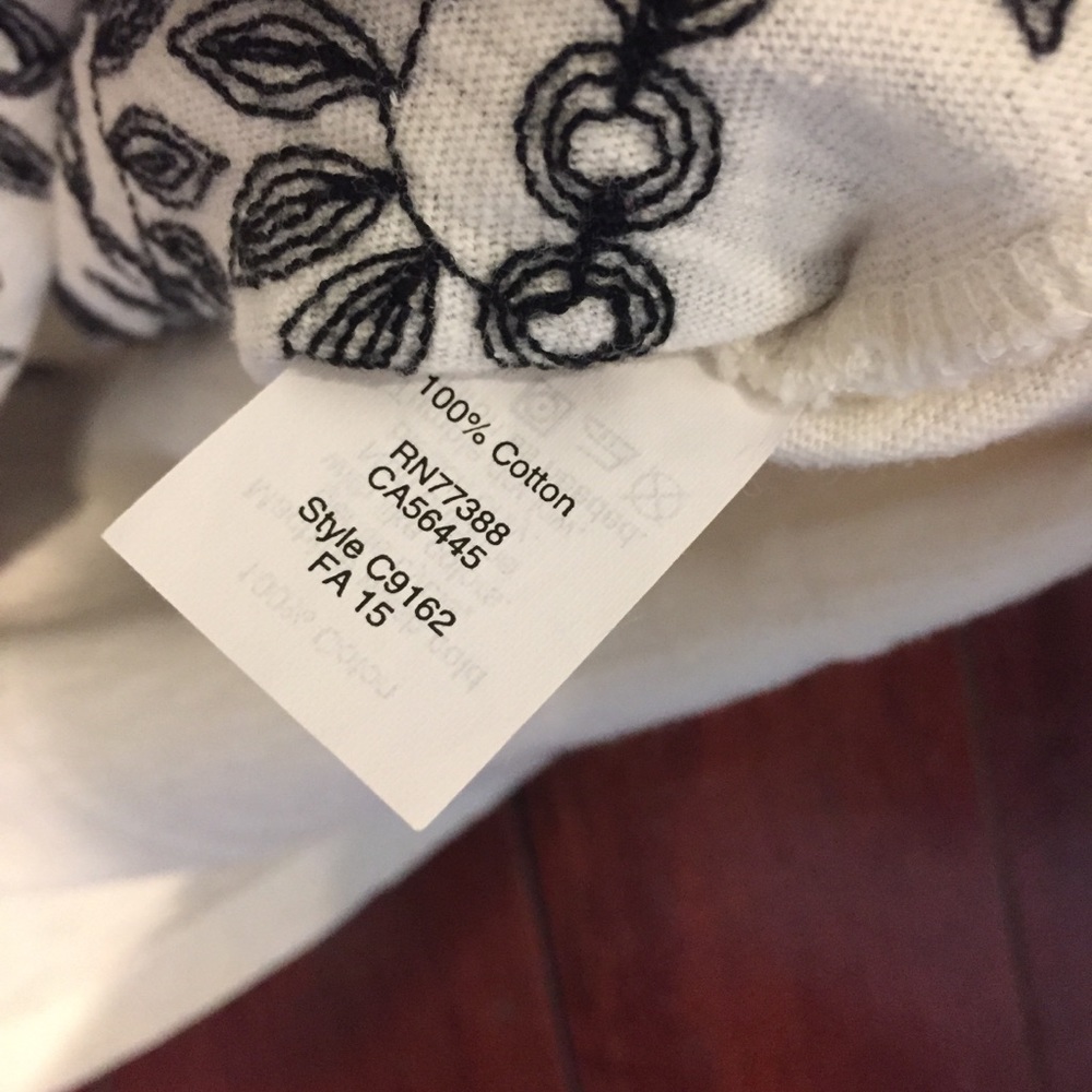 5/$25🎉 J.Crew XXS 3/4 top - Picture 4 of 5